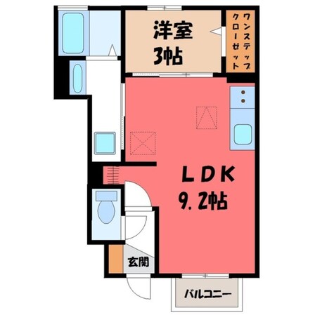 ボージャルダン Ⅱの物件間取画像